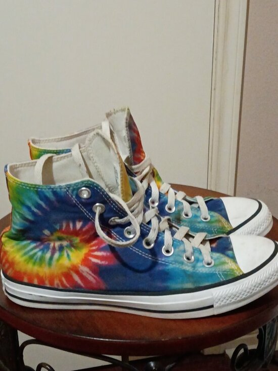 Converse Other - Converse Pride Chuck Taylor All-Star Tie Dye Rainbow 168996F Unisex Size M8/W10